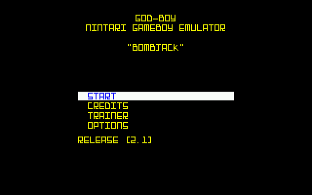 Bomb Jack [Falcon030] atari screenshot